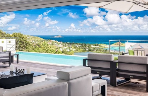 Petit Cul De Sac Beach Villa | Villa Iris | Ocean View - Located in Tropical Grand Cul de Sac with Private Pool