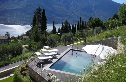 Pieve Apartment | Villa Oliva Rosso: modern apartment with heated pool and dream view