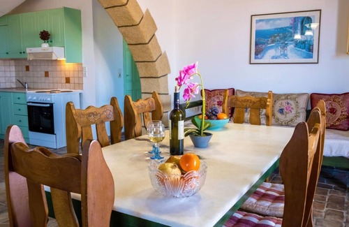 Agia Other | Villa Jokasta in Stalos in Secluded Place with Pool, BBQ, Jacuzzi, Sea Views