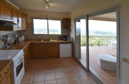 Laroque-des-Alberes Villa | Villa Josephine: On the hillside overlooking the sea, terrace, pool & tennis