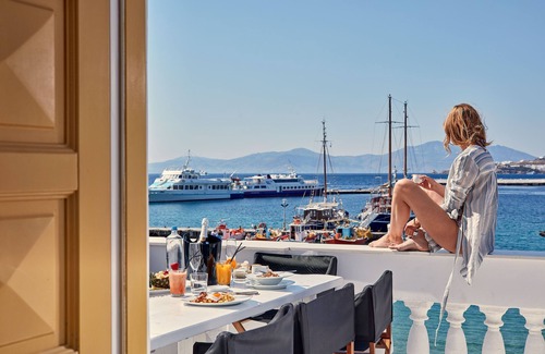 Mykonos Villa | Villa Kampani | Sea View Villa in Mykonos Town, most coveted location!