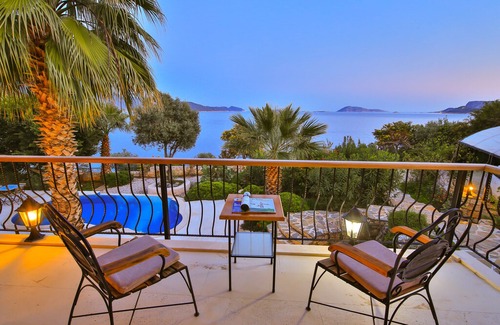 Kas Villa | Villa Kertenkele with private beach and pool
