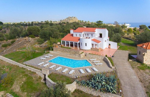 Vlicha Villa | Villa Krokali Lindos