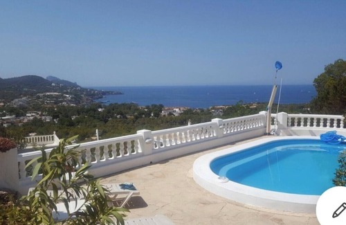 Sant Josep de sa Talaia Villa | Villa la Calma Sea views, sunset, 5 min from the beach