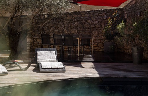 La Roque-sur-Ceze Villa | Villa 'La Grange' with Private Pool, Wi-Fi and Air Conditioning