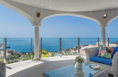 Salobrena Villa | Villa La Palmera with private pool and fantastic views