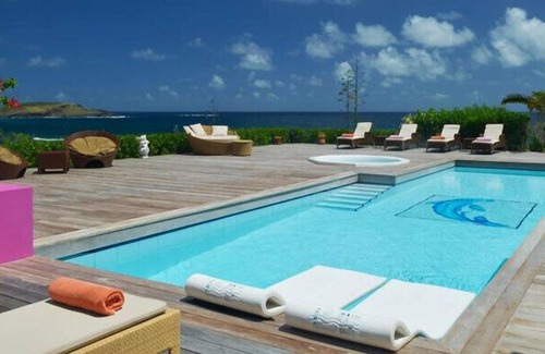 Petit Cul De Sac Beach Villa | Villa La Vie en Rose | Ocean Front - Located in Exquisite Petit Cul de Sac with Private Pool