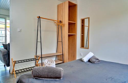 Case-Pilote House | Villa Lanati cosy, piscine privative & vue mer