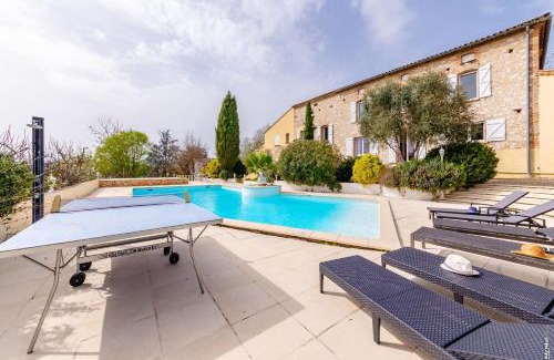 Puybegon Villa | Villa Larmes - Spacieuse - Piscine - SPA