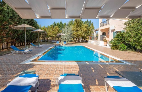 Chalikounas Villa | Villa Lefki Limni Retreat 300m from beach