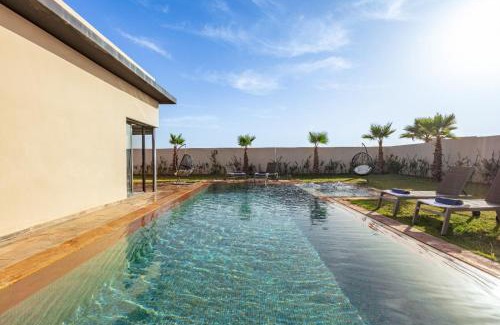 El Aggada Villa | Villa Lella, piscine Chauffée, cuisinière