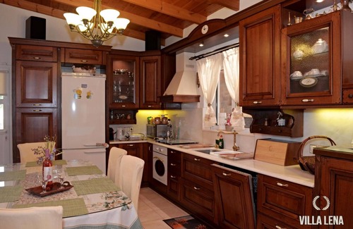 Andros Villa | Villa 'Lena Andros' with Mountain View, Wi-Fi and Air Conditioning