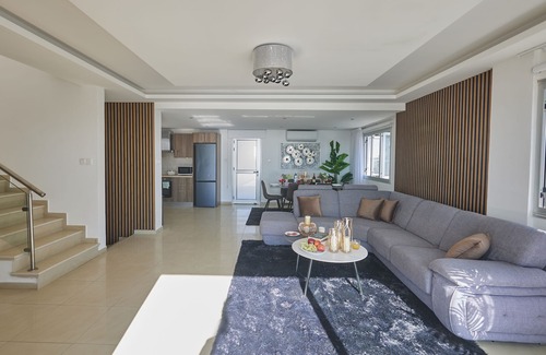 Ayia Thekla Villa | Villa Lenia, Stunning 3BDR Seafront Villa with Pool, Close to the Beach
