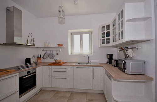 Paros Villa | Villa LIMANI. New Golden Beach, panorama sea view, Superior-Jacuzzi!