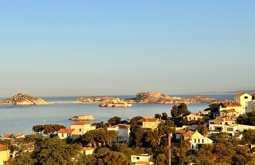 Bompard Villa | Villa Magnifique vue mer Avec Piscine Roucas Blanc