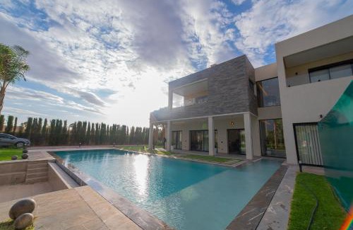 El Aggada Villa | Villa Marrakech vue atlas
