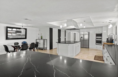 West Little Havana House | Villa Maya: 12 BR, 14k sq. ft. estate with pool, pickle ball, bball, disco club!