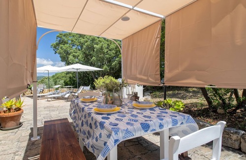 Alghero Villa | Villa Mirasol with sea and panoramic view, ideal for 4 people with AC and WiFi
