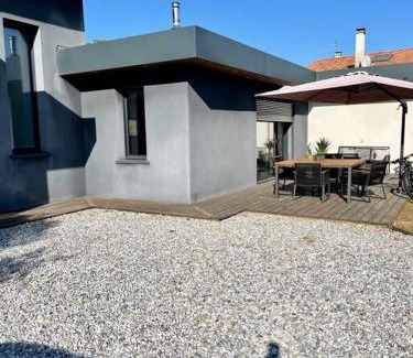 Labenne-Ocean Villa | Villa moderne avec jacuzzi, au pied de la plage