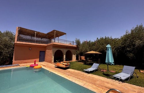 Sidi Abdallah Ghiat Villa | Villa Ms Holidays Mika privatisée Marrakech