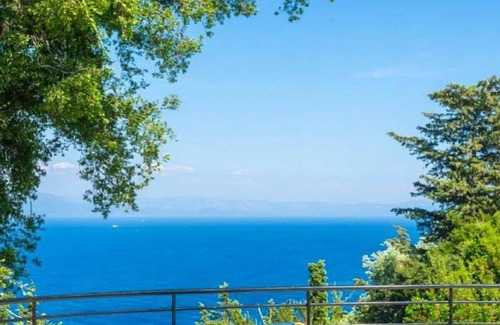 Lakka Villa | Villa Nefeli Large Private Pool Walk to Beach Sea Views A C Wifi Car Not Required - 2295