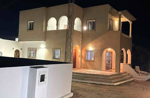 Aghir Villa | Villa NOUSSA with swimming pool near the sea