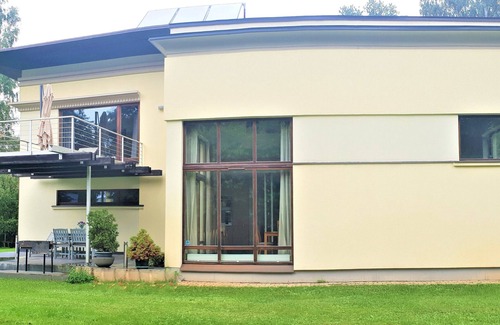 Ziepniekkalns House | Villa Ohaijo with park view, jacuzzi and 3 terraces