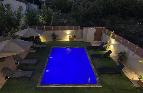 Lefkimmi Villa | Villa 'Olivia Estate' with Private Pool, Wi-Fi and Air Conditioning