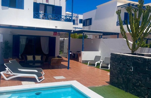 Playa Blanca Villa | Villa Optimist Rubicon, private pool, WIFI, sea views