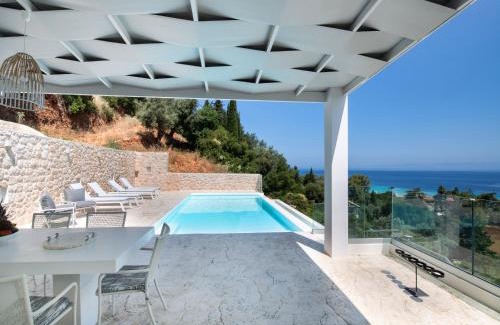 Agios Ioannis Villa | Villa Ouranos - Luxurius modern villa pool, close to the beach