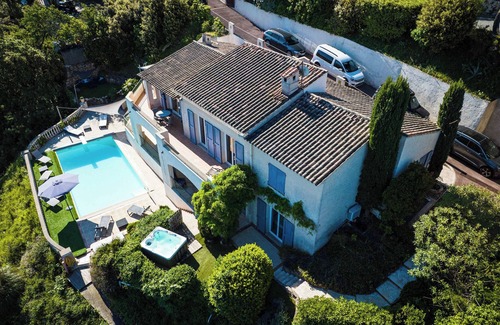 Theoule-Superieur Villa | Villa panoramic view not overlooked