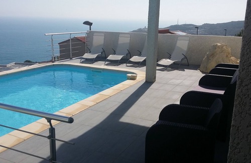 Cerbere Villa | Villa panoramic sea view swimming pool terraces