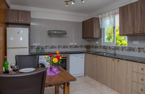 Latchi Villa | Villa Paradiso Sunset Private Pool Walk to Beach Sea Views A C Wifi - 3072