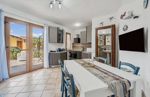 Nebida House | Villa 'Perla E Conchiglie Tancapiras' with Shared Pool, Wi-Fi and Air Conditioning