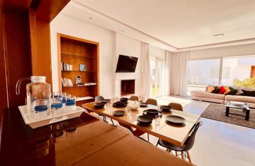 Harhoura Villa | Villa Petit Val d'Or - 3BR Comfort, and Beachside