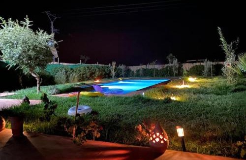 Eddir Villa | Villa piscine sans vis à vis et hammam privé