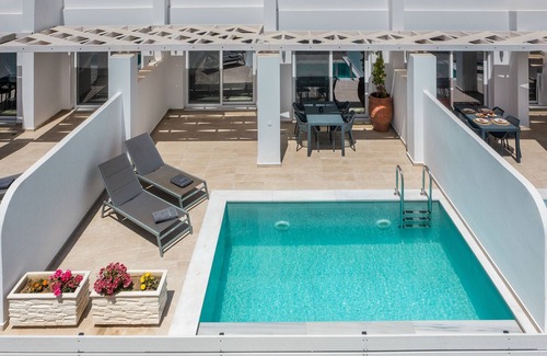 Karpathos Villa | Villa 'Punta Mare 1' with Mountain View, Wi-Fi and Air Conditioning
