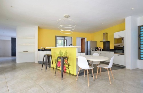 Bain Boeuf House | Villa Pur'Nam,4 bedrooms, 5 min walk to the beach