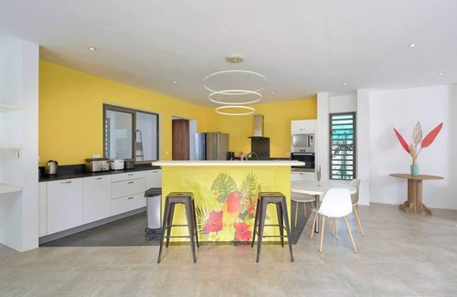 Bain Boeuf House | Villa Pur'Nam,4 bedrooms, 5 min walk to the beach