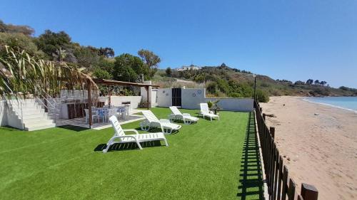 Sciacca Villa | Villa Regina del Mare - Top solarium and garden