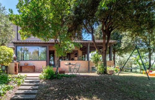 Abbadia di Montepulciano Cabin | Villa Sangiovese con ampio Giardino