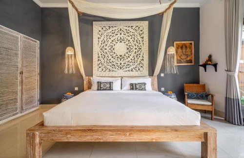Petitenget Villa | Villa Sarong 2 Chic 2BR Boho Villa Prime Central Location