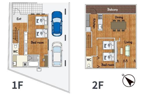 Sasebo Apartment | VILLA Sasebo Stad #SS1