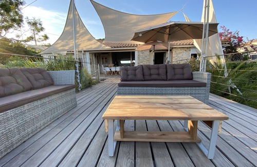 Coti-Chiavari Villa | Villa sea view beach access swimming pool 5 bedrooms