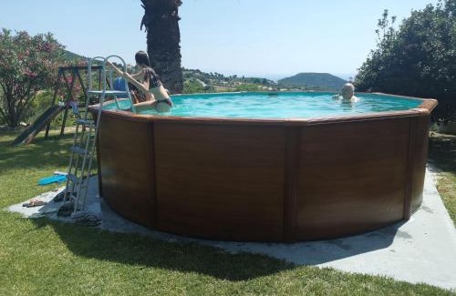 Sipiada Villa | Villa Serenity a luxury relaxing retreat with swimming pool in Kymi Euboea