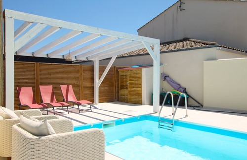 Talmont-Saint-Hilaire Villa | Villa Silène, close to the beach, with heated pool