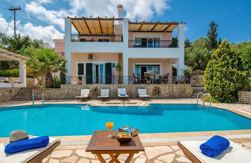 Ieromonachos Villa | Villa Siora Elena with breathtaking Sea Views...