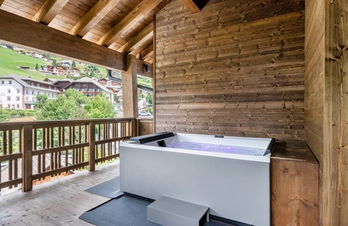 Selva di Val Gardena Apartment | Villa Sofia Apartment 'I' with Mountain View, Private Terrace and Wi-Fi