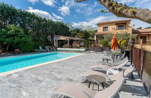 Vezenobres Villa | Villa spacieuse à Vézénobres avec piscine privée