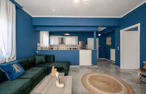 Platanes Villa | Villa Spyros Platanias near to beach & amenities